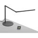 Z-Bar Mini 12.7 inch 5.00 watt Metallic Black Desk Lamp Portable Light